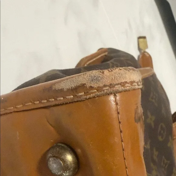 Louis Vuitton Tan and Brown Monogram Briefcase VINTAGE - Picture 13 of 16